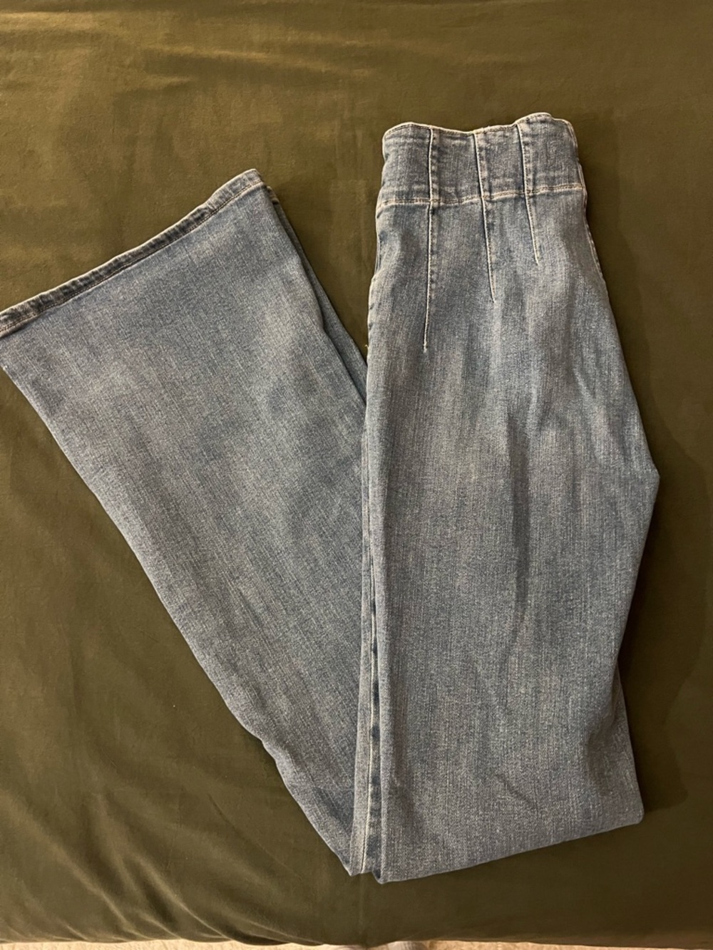 We The Free Light Blue Flare Jeans